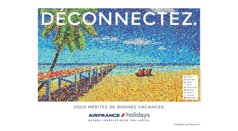 Pourquoi Air France Holidays compte préempter le territoire de la déconnexion