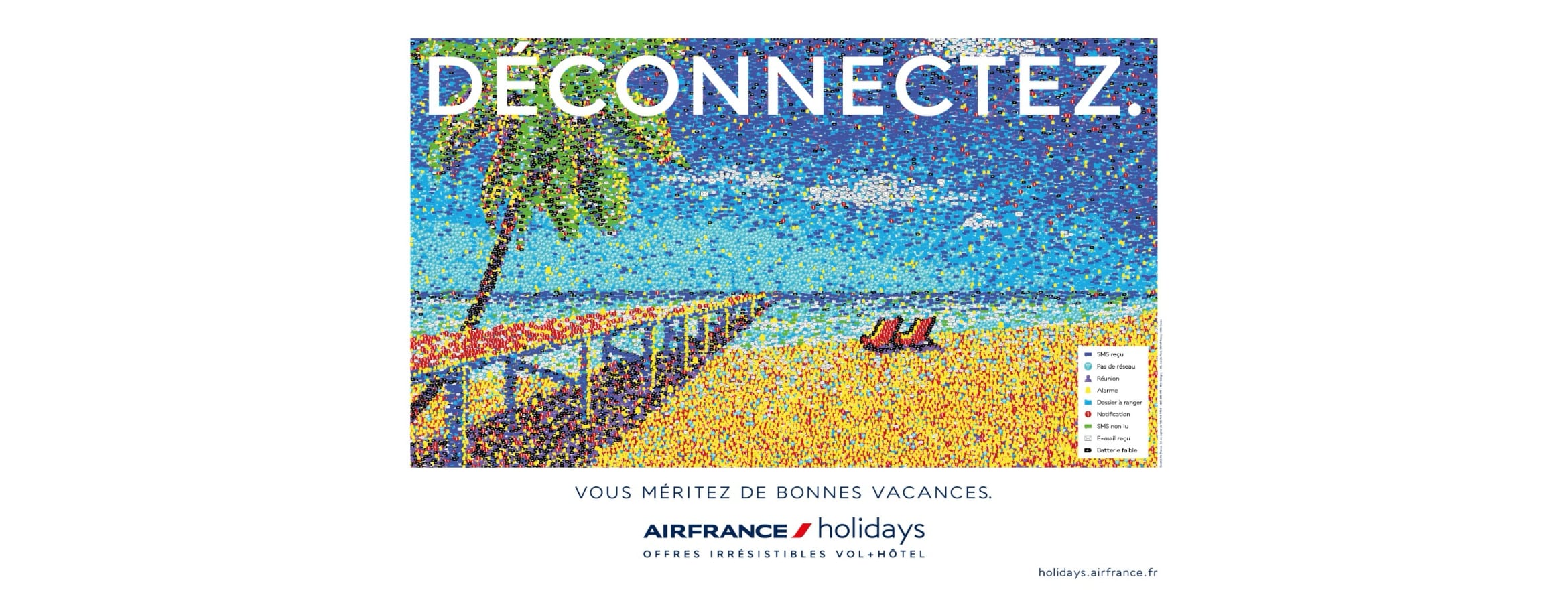 Pourquoi Air France Holidays compte préempter le territoire de la déconnexion