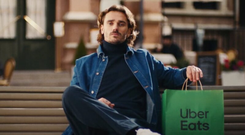 Uber Eats : Griezmann met à la retraite Fred Livraison