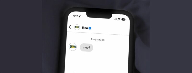 “Tu dors ?” : IKEA s’invite dans les DM des insomniaques pour leur offrir un matelas