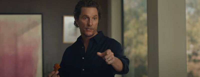 Uber Eats et Matthew McConaughey révèlent que le Super Bowl est un complot