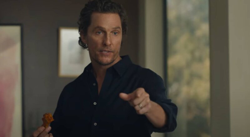 Uber Eats et Matthew McConaughey révèlent que le Super Bowl est un complot