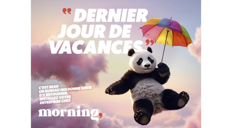 Morning détourne le quotidien de bureau avec humour et IA