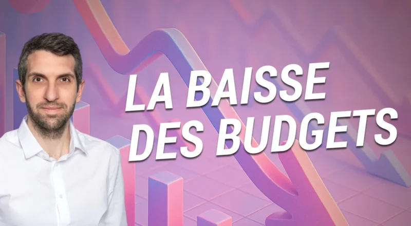 Baisse des budgets marketing : quand faire plus avec moins devient la nouvelle norme