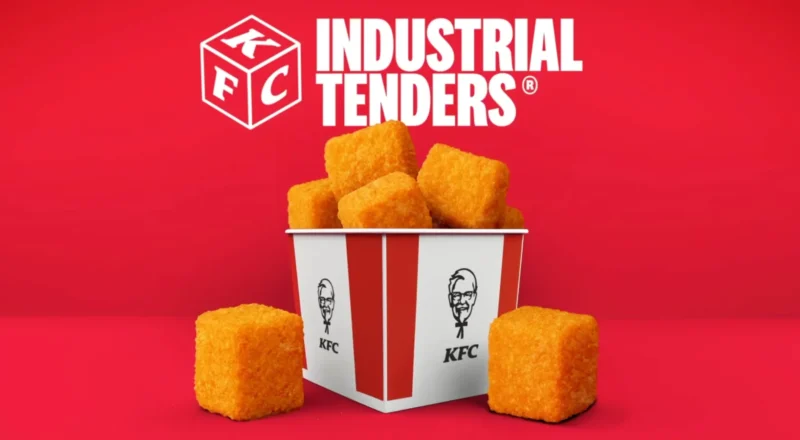 Vous aimez le poulet en cube ? KFC offre des tenders industriels à ses clients