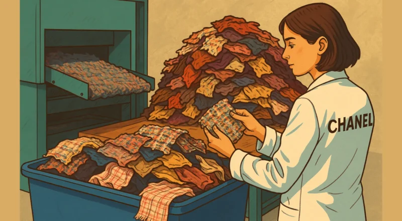 Chanel lance Nevold pour recycler le textile de luxe