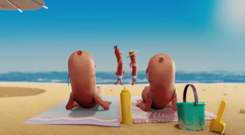 Arrêtez d’être des saucisses sur la plage