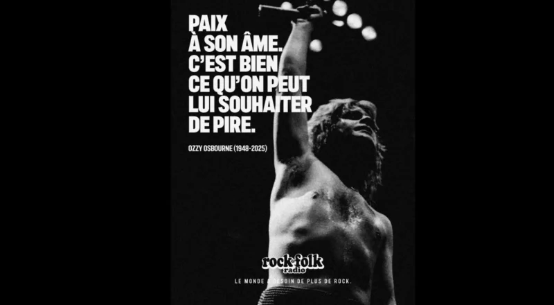 L’équipe de DDB Paris rend un dernier hommage à Ozzy Osbourne