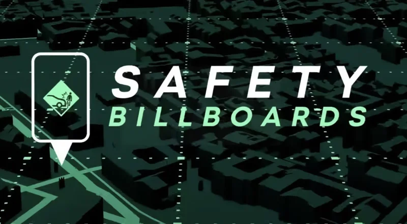 Skoda détourne l’affichage urbain pour protéger les cyclistes