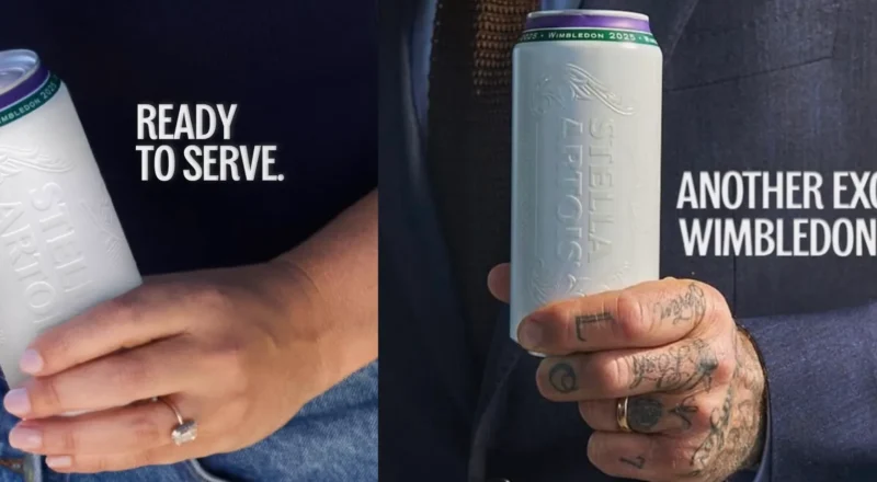 Beckham et Stella Artois célèbrent le dress code de Wimbledon