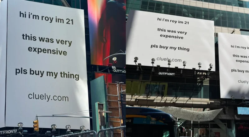 Cet assistant IA pirate Times Square avec son CEO de 21 ans en vitrine