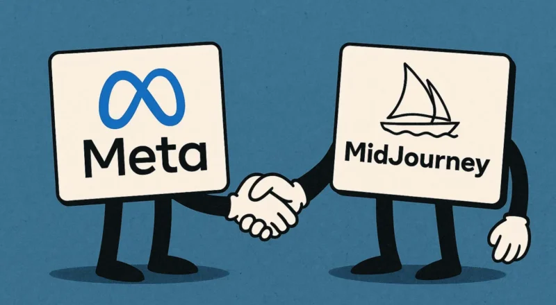 Meta s’allie à Midjourney pour muscler sa génération d&rsquo;images IA