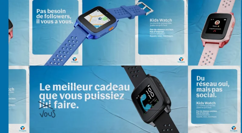La montre anti-smartphone de Bouygues Telecom pour la rentrée