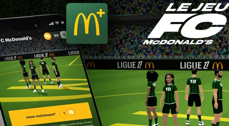 McDonald&rsquo;s lance un jeu dédié à la Ligue 1