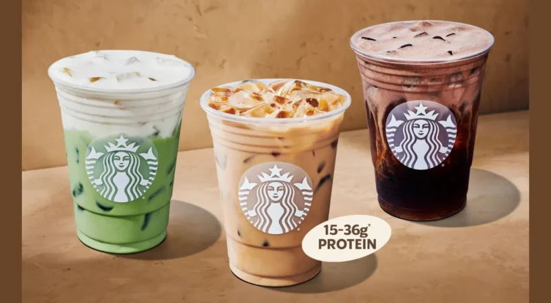 Starbucks se muscle avec des boissons protéinées