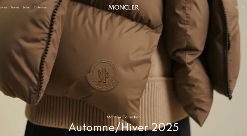 Moncler mise sur l’IA pour réinventer son e-shop