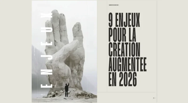 Les 9 enjeux de la “création augmentée” par l&rsquo;IA selon Detroit
