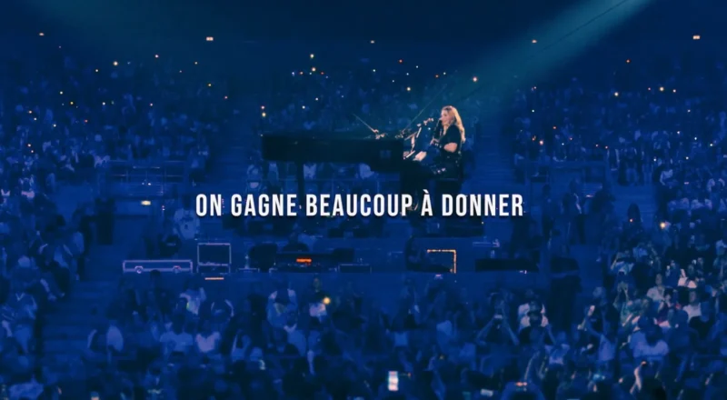 Musique de la pub On gagne beaucoup à donner de PARTAGE