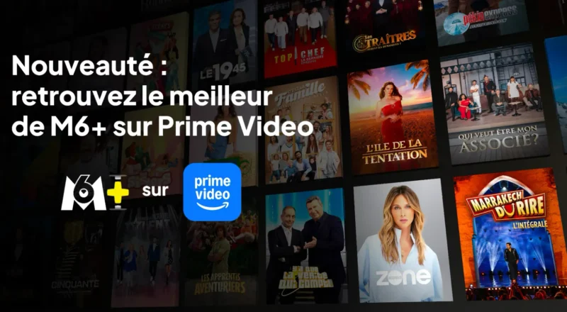 Agrégation : M6+ rejoint l&rsquo;écosystème Prime Video