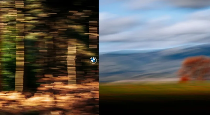 BMW explore le flou du mouvement pour faire ressentir le plaisir de conduire
