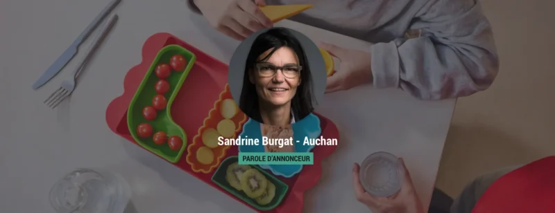 Agrégateur : Les publicités - sandrine burgat auchan top