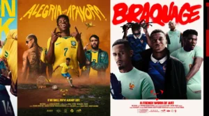 Nike : des affiches de films pour les maillots de la Coupe du Monde 2026 Nike : des affiches de films pour les maillots de la Coupe du Monde 2026