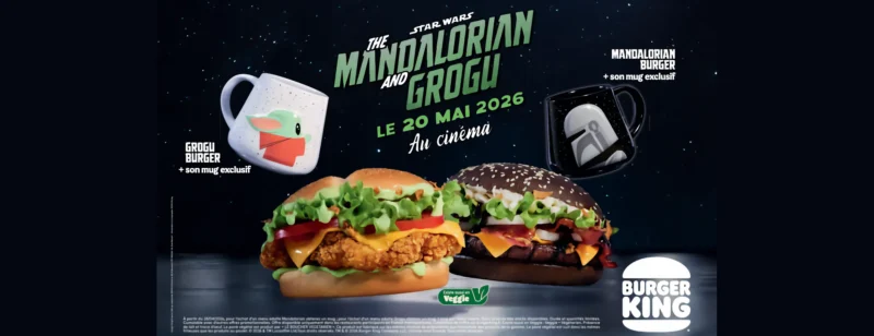 Burger King s’allie à Star Wars pour la sortie de The Mandalorian and Grogu