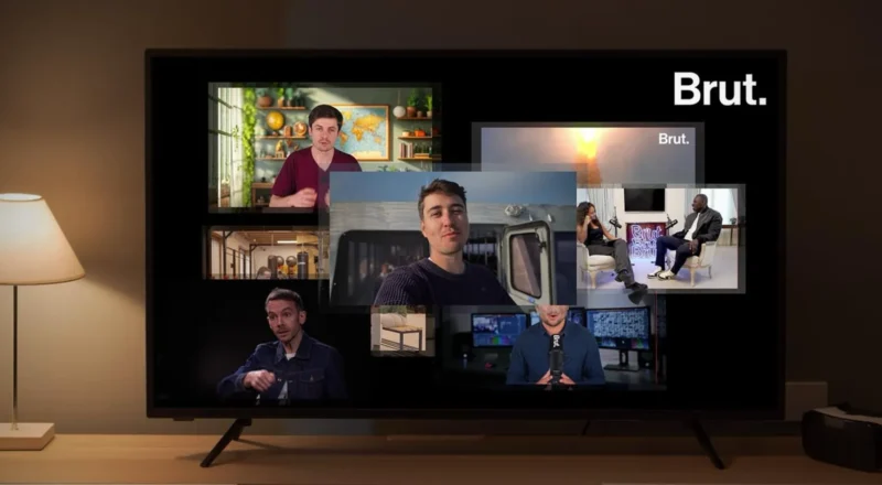 Brut. lance sa chaîne TV