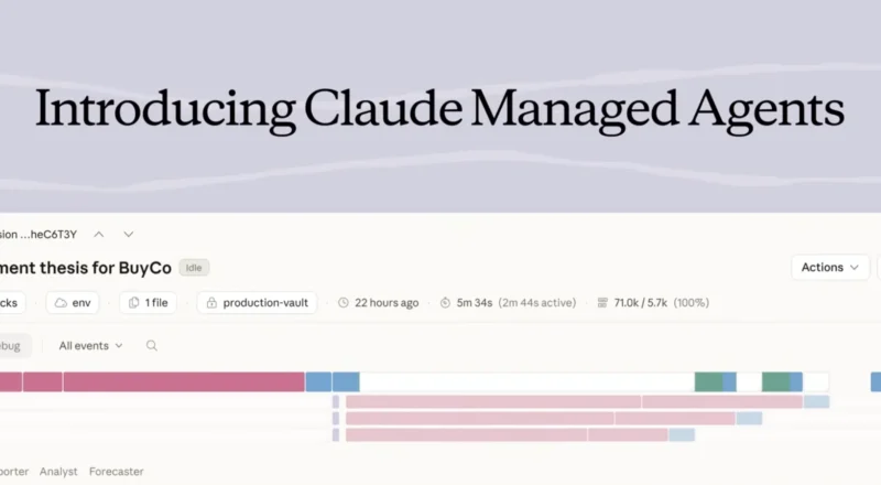 Claude va simplifier le déploiement d’agents IA avec Claude Managed Agents