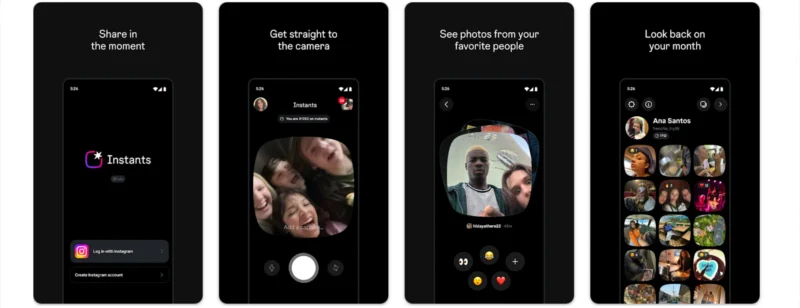Instagram lance Instants pour concurrencer Snapchat et BeReal