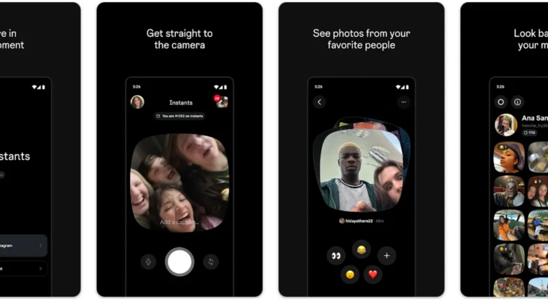 Instagram lance Instants pour concurrencer Snapchat et BeReal