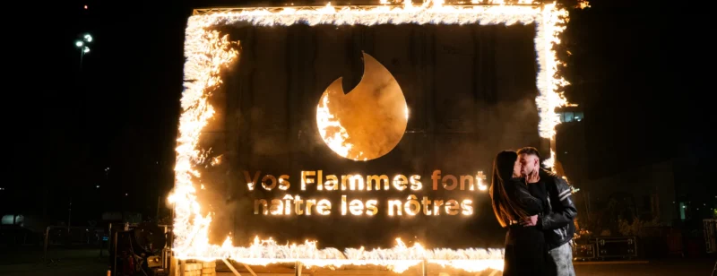 Tinder pirate la cérémonie des Flammes