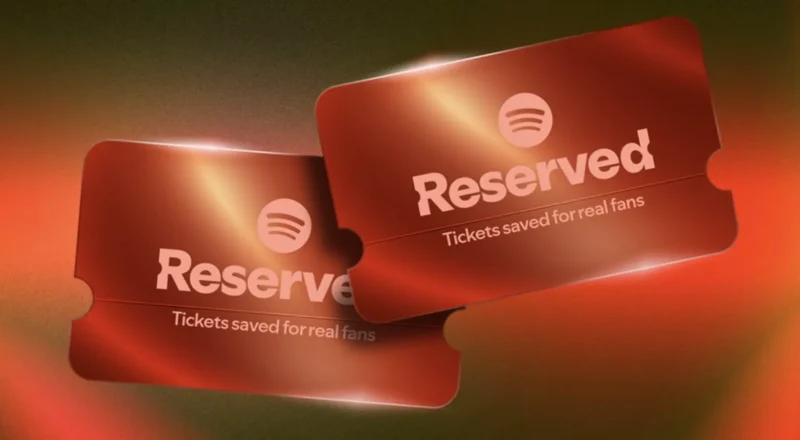 Avec Reserved, Spotify donne la priorité aux vrais fans pour les places de concert