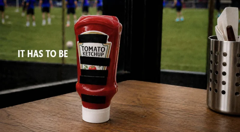 Heinz fait d’un scotch noir imposé par la FIFA sa meilleure publicité
