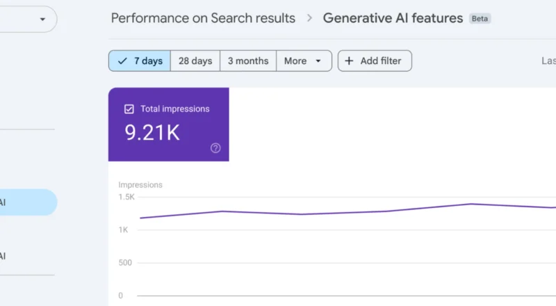 GEO : la Search Console de Google affiche les performances des sites dans les réponses IA