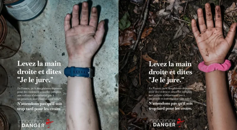 Ils parlent, personne n’écoute » : Innocence en Danger interpelle l’Etat dans une campagne choc