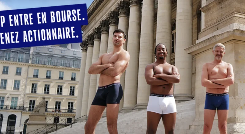 Le Slip Français s’introduit en bourse