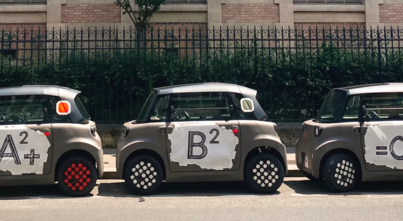 Citroën transforme ses Ami en antisèches pour le brevet