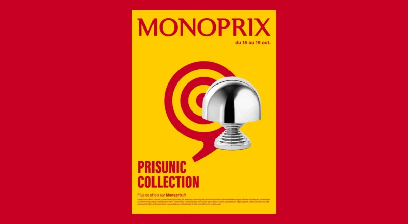 Monoprix réveille son ADN pop avec une nouvelle identité signée W Conran Design