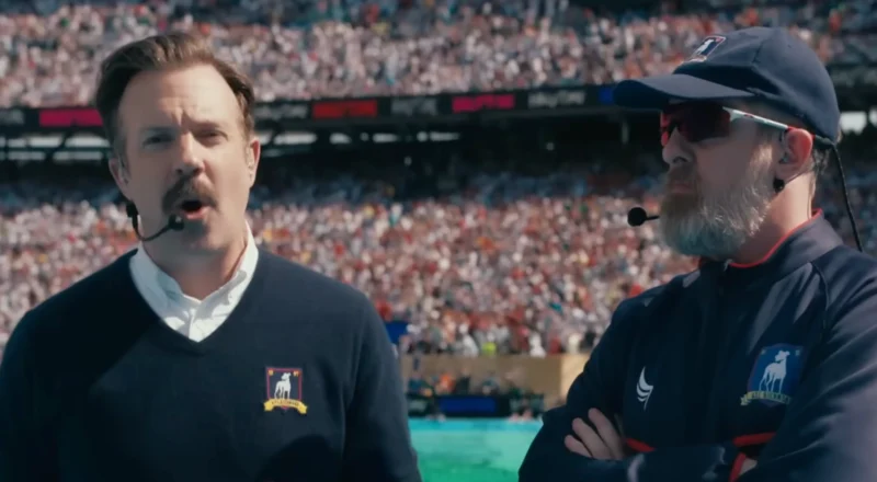 Ted Lasso s’incruste à la mi-temps de la finale de la Coupe du monde