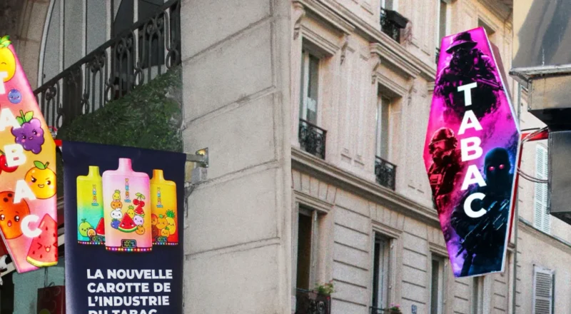 Buzzman détourne les carottes des buralistes contre le vapotage des adolescents