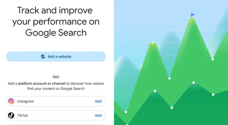 La Search Console de Google inclut désormais Instagram, TikTok, X et YouTube