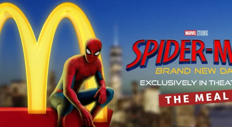 McDonald’s lance un menu Spiderman pour accompagner la sortie du film au cinéma