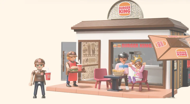 Burger King ouvre son plus petit restaurant… en Playmobil