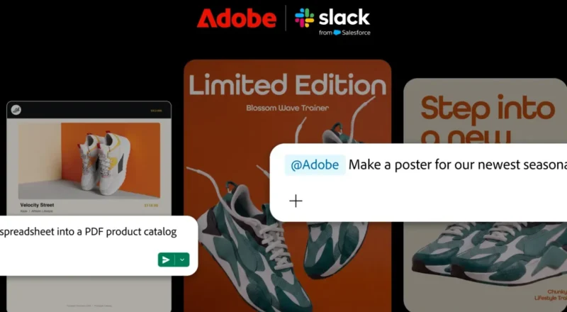 Adobe lance sa suite créative dans Slack
