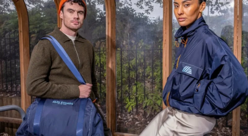 Aldi transforme une veste collector en sac de courses