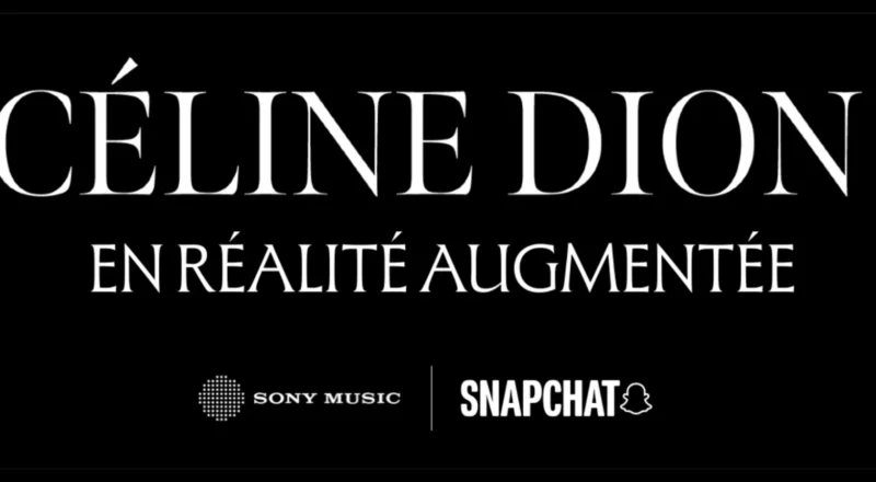 Pour le retour de Céline Dion, Snapchat donne vie à ses pochettes cultes