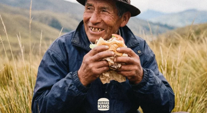Burger King rend hommage aux agriculteurs derrière ses produits (par Focalys)