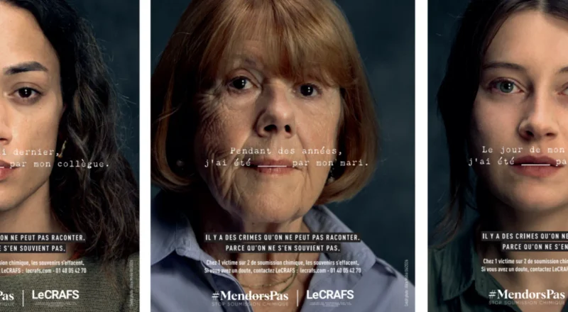 Havas Paris et Gisèle Pelicot donnent une image au silence des victimes de soumission chimique