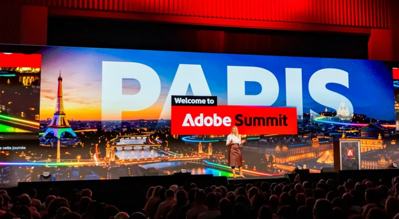 L&rsquo;Adobe Summit Paris 2026 met l&rsquo;agentique en ordre de marche : visibilité, contenu, engagement